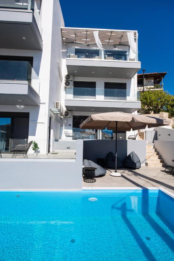 Kalipso & Nafsika Maisonettes Grey Diamond Villa Nikiana Exteriör bild
