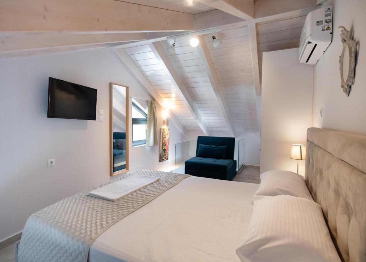 Kalipso & Nafsika Maisonettes Grey Diamond Villa Nikiana Exteriör bild